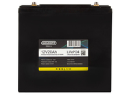 Литиевый тяговый аккумулятор Gelbert LiFePO4 (12V/20Ah/20A/240Wh) [6-DZF-20, 6-DZM-20]