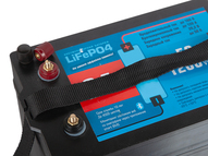 Литиевый тяговый аккумулятор LiFePo4 24V50Ah(80А) без дисплея, BMS смарт