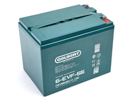 Свинцово-кислотный тяговый гелевый аккумулятор Gelbert 6-EVF-55 (12V58.5A/H C5) Свинцово-кислотный тяговый гелевый аккумулятор Gelbert 6-EVF-55 (12V58.5A/H C5)